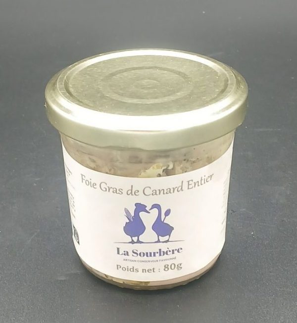 FOIE GRAS DE CANARD 80 g