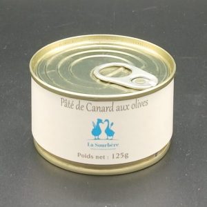 PATE DE CANARD AUX OLIVES 125 g