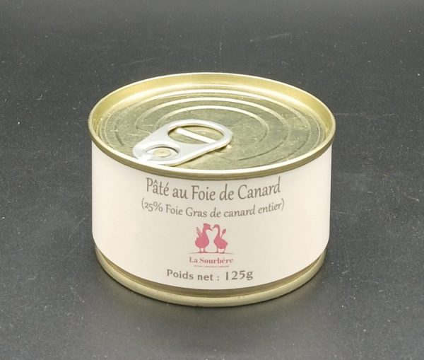 PATE AU FOIE DE CANARD 125 g