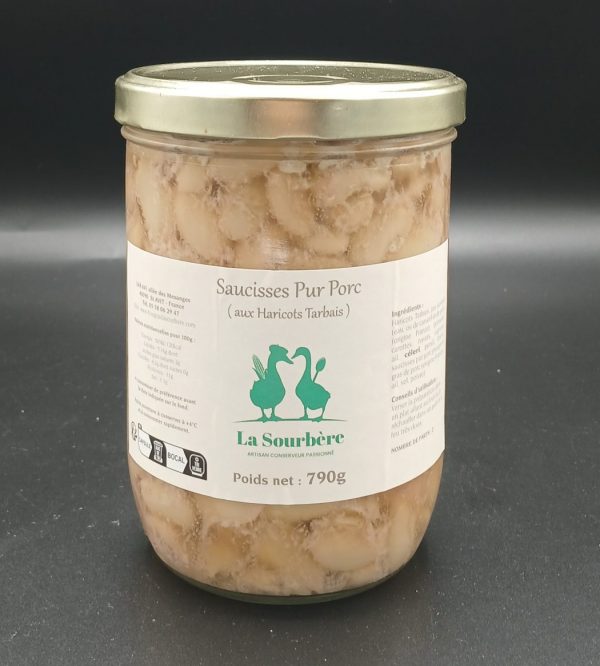 SAUCISSES AUX HARICOTS 790 g