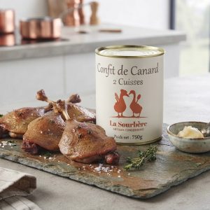CONFIT DE CANARD 2 CUISSES 750g