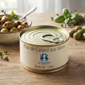 PATE DE CANARD AUX OLIVES 125 g