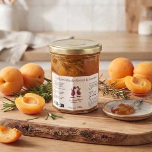 CONFITURE EXTRA D'ABRICOT/ROMARIN BOCAL 180 g