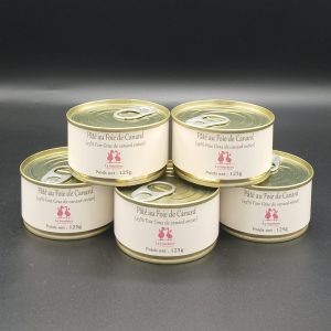 LOT DE 5 PATES AU FOIE 5*125 g