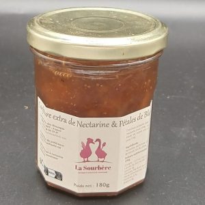 CONFITURE DE NECTARINE & PETALES DE BLEUET