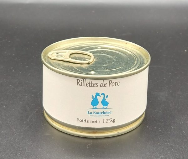 RILLETTES DE PORC 125 g