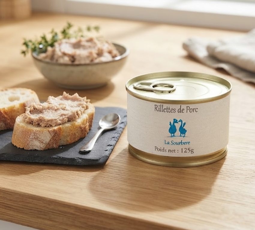 RILLETTES DE PORC 125 g