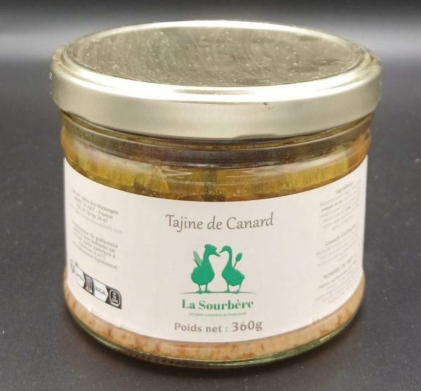 TAJINE DE CANARD BOCAL 360 g