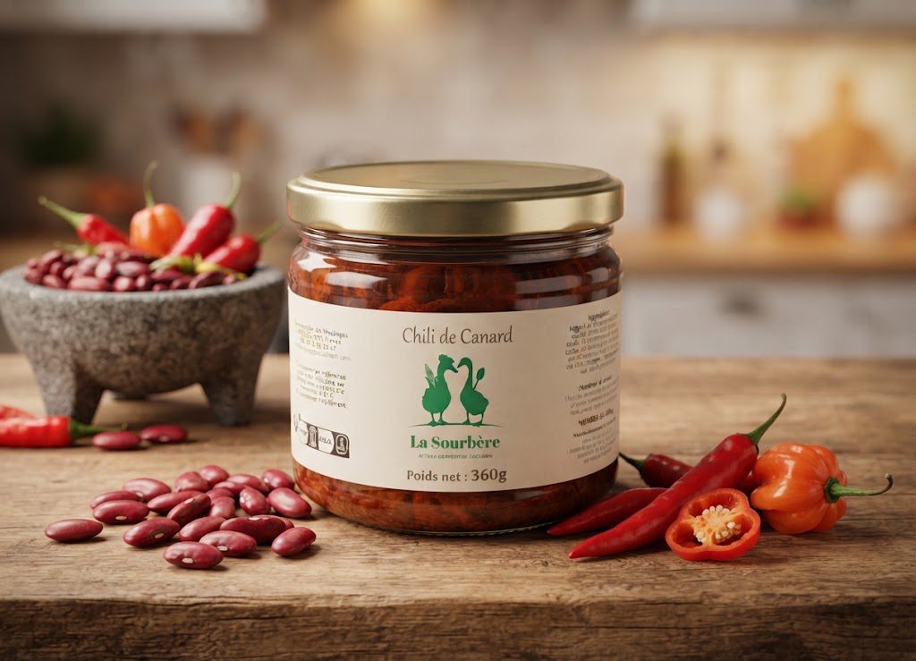 CHILI DE CANARD BOCAL 360 g