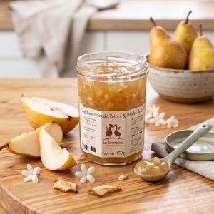CONFITURE EXTRA DE POIRE ET JASMIN